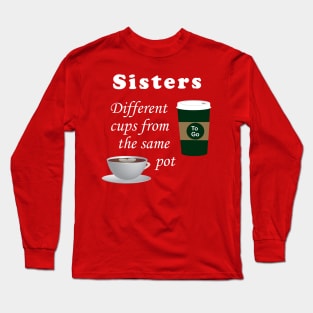 Lispe Sisters 2 Cups Long Sleeve T-Shirt
